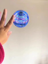 Lighting Flying Spinner Ball Hover Toys 360°Rotating Hand Controlled ...