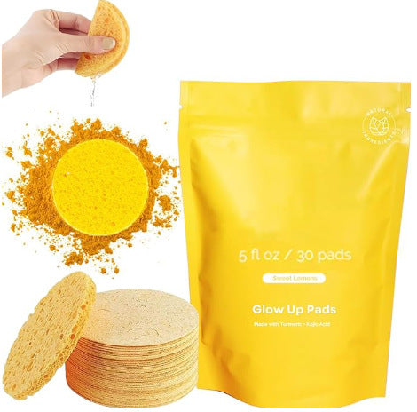 Kojic Acid Turmeric Cleansing Pads For Dark Spots