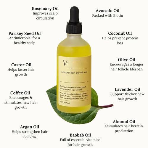 Rosemary Natural Vegan Hair Growth Luminique Oil