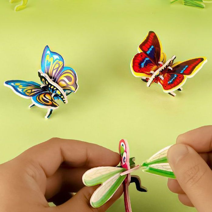 30PCS 3d Mini Cantoon Puzzles For Kids Party Favors