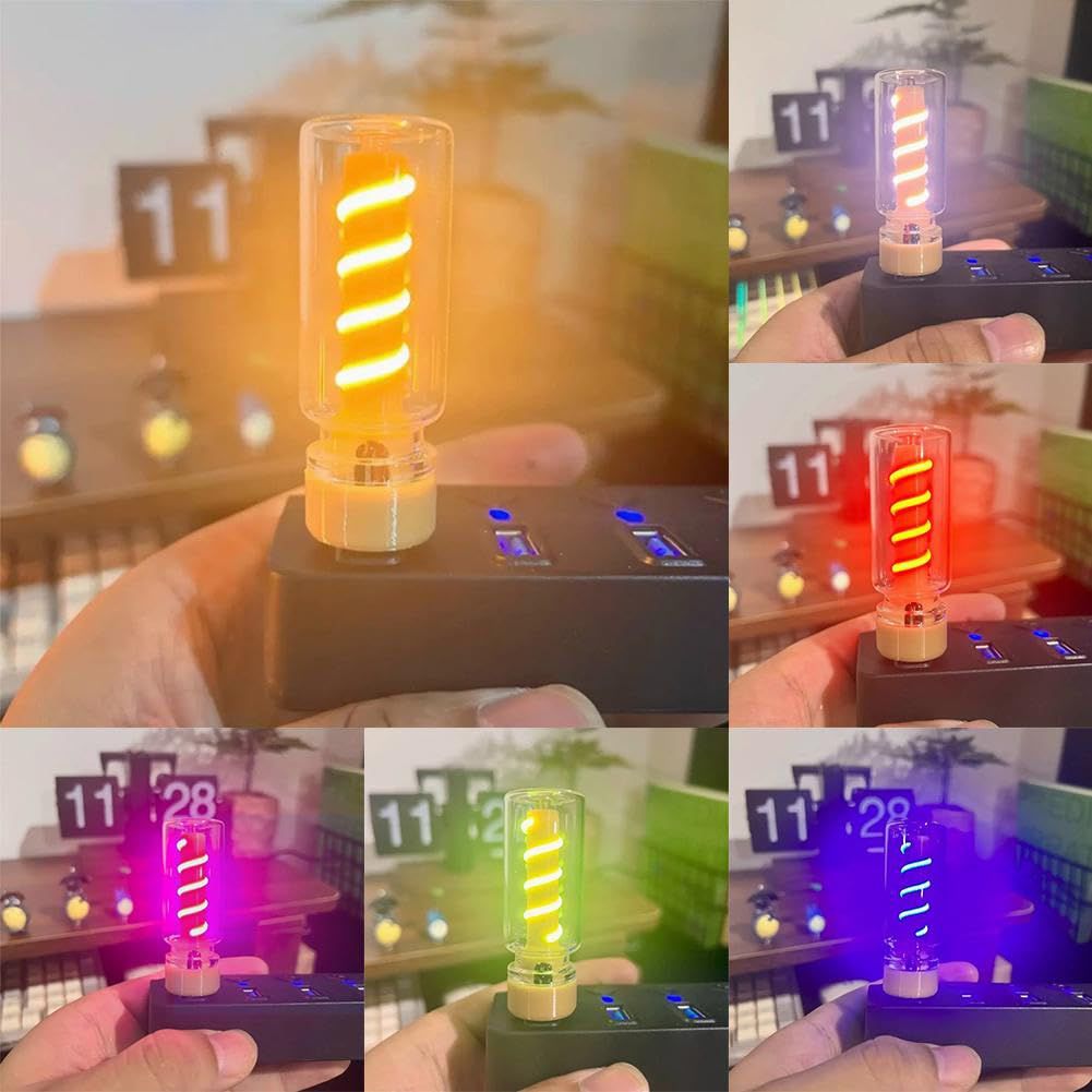 Lollipop Touch Adjustment Retro Usb Car Light Bulb Lamp