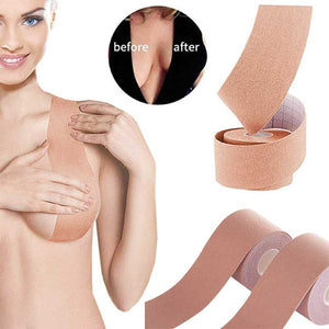 Waterproof Breast Lift Booby Tape Invisible Boob Bra Tape – sunifty
