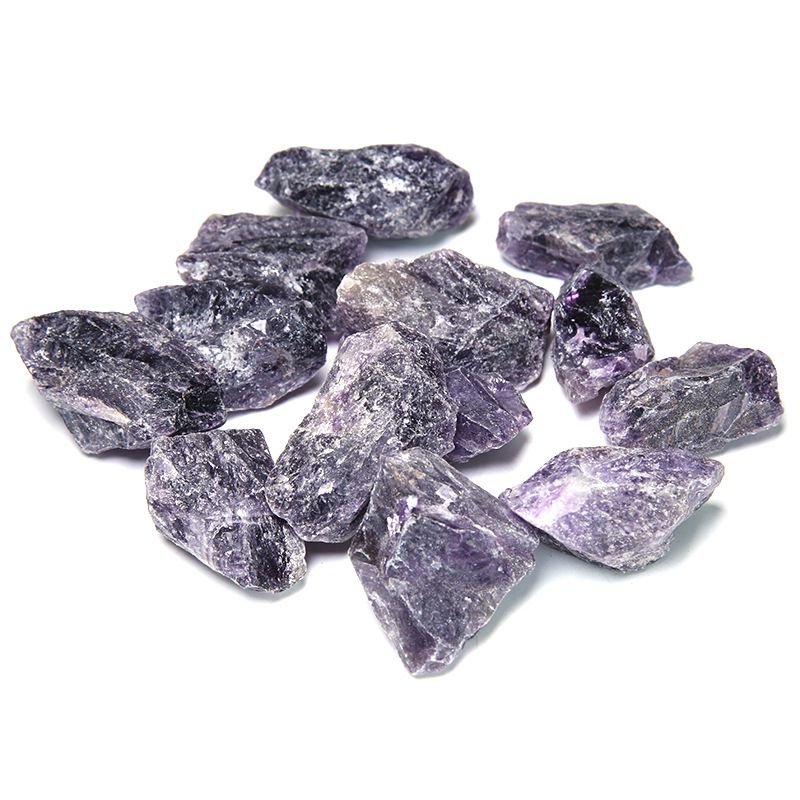 Clear Smoky Quartz Amethyst Crystals Aqua Aura Points Spiritual Stones