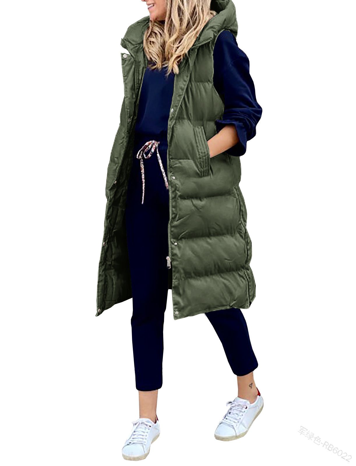 SilkFred Hooded Padded Puffer Gilet