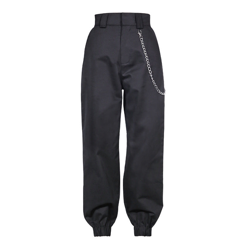 HBYZY Solid Belted Carrot Pants (Color : Black, Size : Petite XXS) : Buy  Online at Best Price in KSA - Souq is now : Fashion