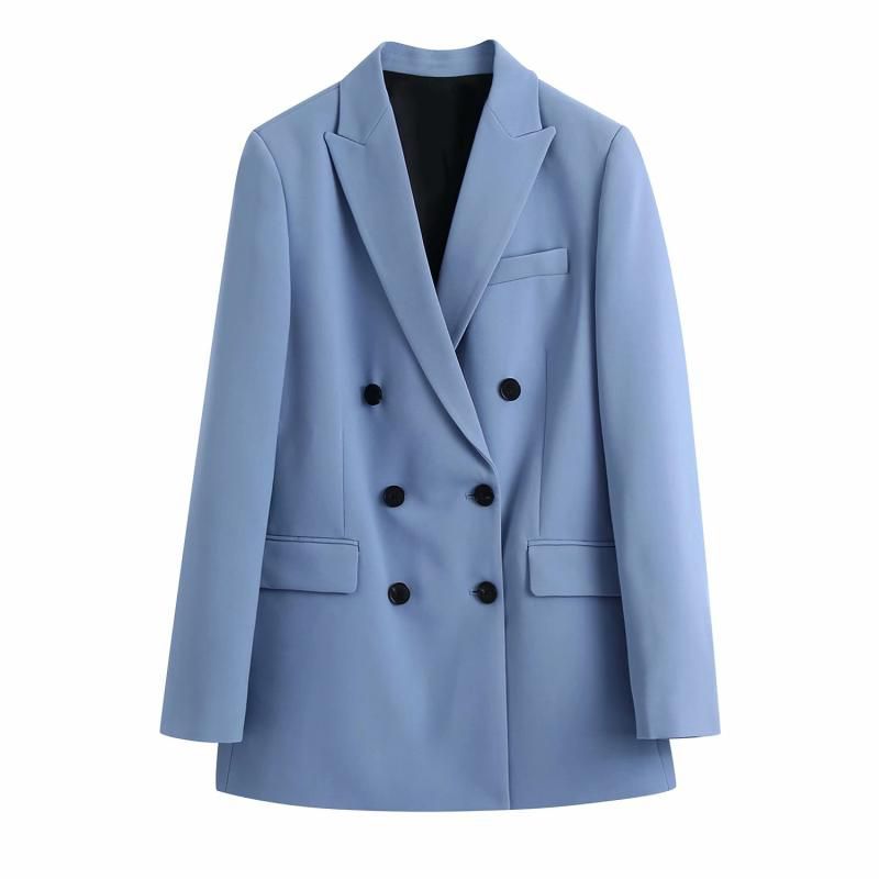 Double breasted Suit Coats Work blazer Jacket With Pants – sunifty