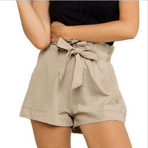 Casual High Waisted Paperbag Shorts Summer – sunifty