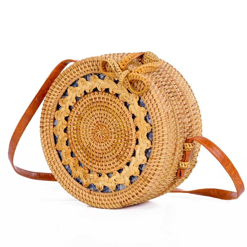 ALIENTO DESIGNS Woven Bucket Bag Drawstring Hand Made in BOLIVIA HIPPIE  BOHO