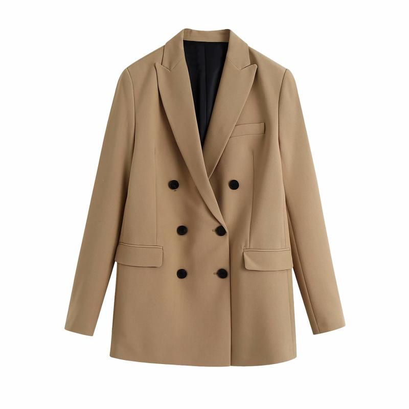 Double breasted Suit Coats Work blazer Jacket With Pants – sunifty